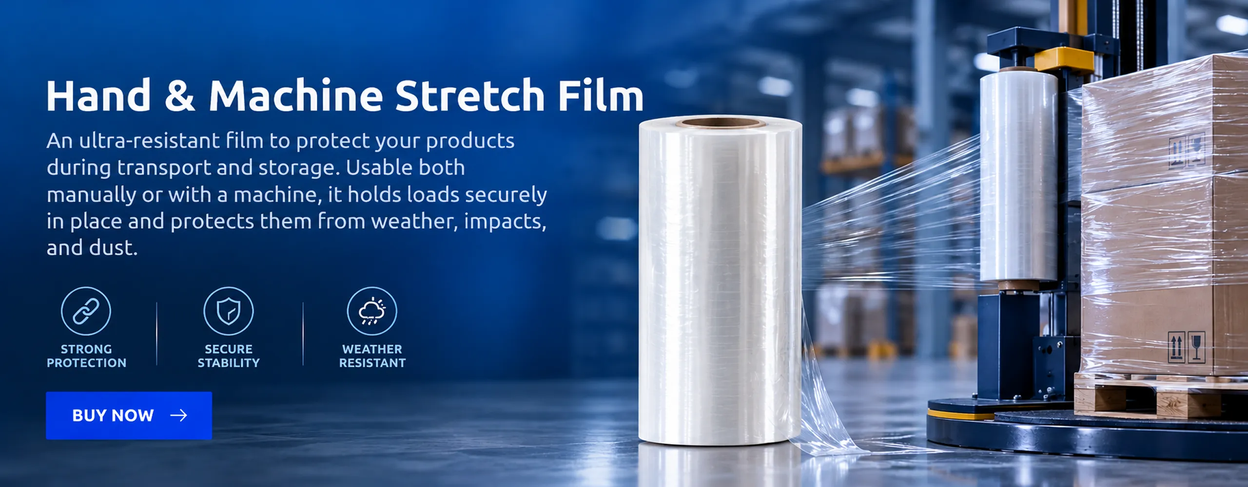 hand and machine strech film